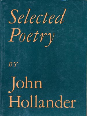 cover image of Selected Poetry